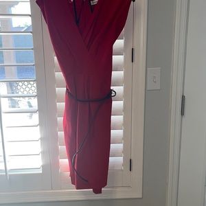 Calvin Klein red dress size 16